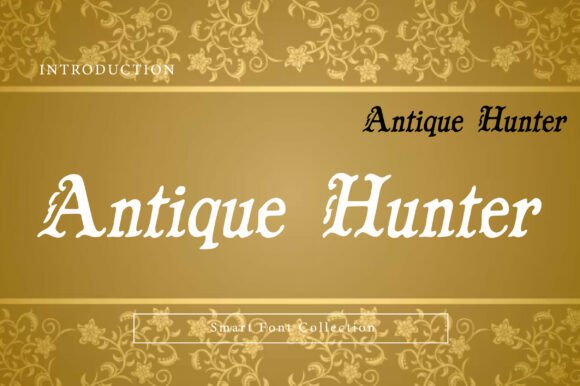Antique Hunter: A Vintage Serif Font for Trusted Branding