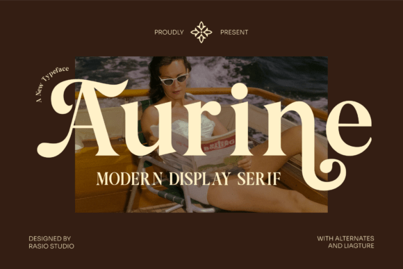 Aurine: A Sophisticated Serif Font for Digital Branding