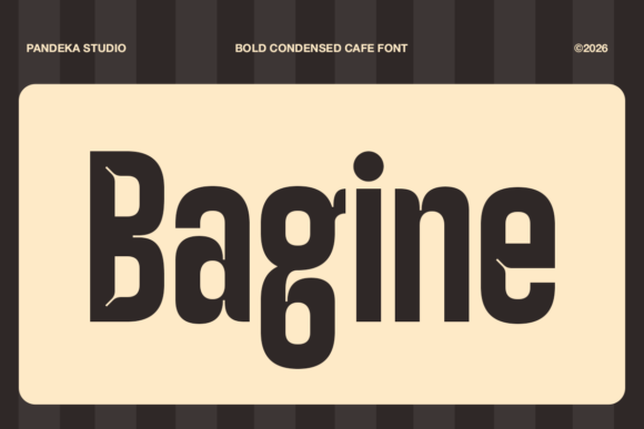 Bagine: A Warm, Bold Typeface for Thoughtful Editorial Design