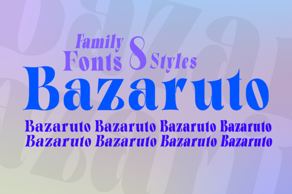 Bazaruto: A Bold Serif Font for Scroll-Stopping Marketing