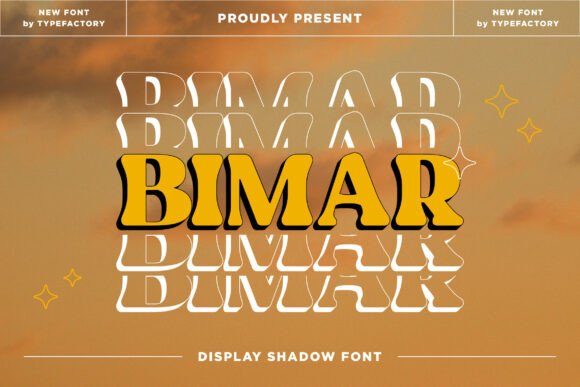 Bimar: A Bold Font for Crafters and Product Creators