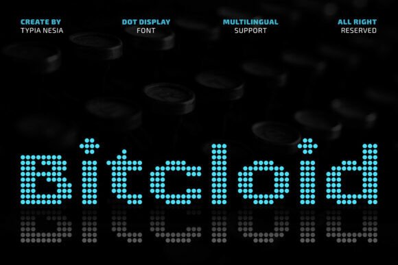 Bitcloid: A Font That Brings Futuristic Charm to Every Craft Project