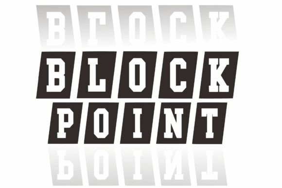 Block Point: A Bold, Grounded Typeface for Editorial Moments