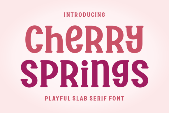 Cherry Springs: A Slab Serif with Quiet Confidence