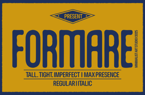 Formare: A Bold Display Font That Makes Your Campaign Stand Out