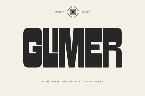 Glimer: A Bold, Thoughtful Typeface for Editorial Moments