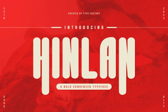 Hinlan: A Bold Sans Serif Display Font for Scroll-Stopping Marketing