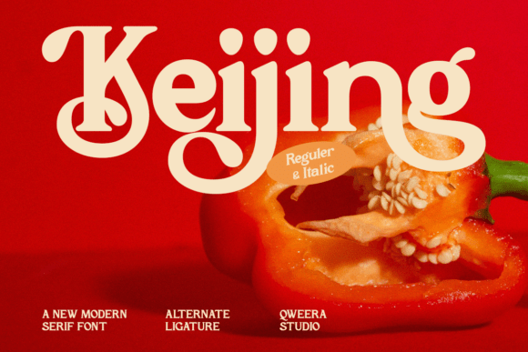 Keijing: A Font That Adds Personality to Every Craft Project