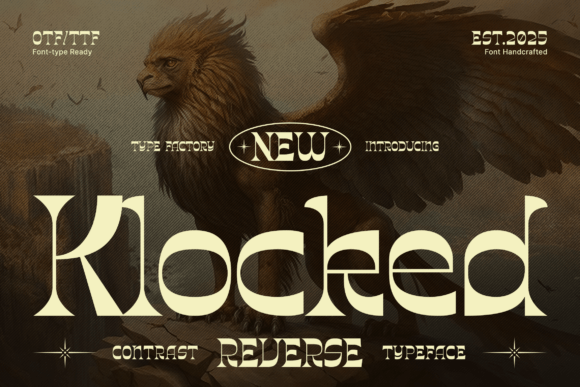 Klocked: A Serif Font for Digital Design Excellence