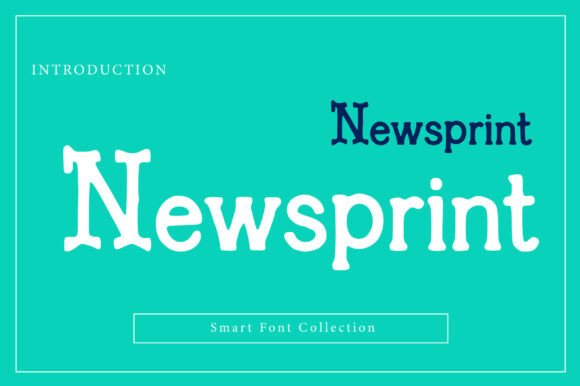 Newsprint: The Font That Speaks with Character