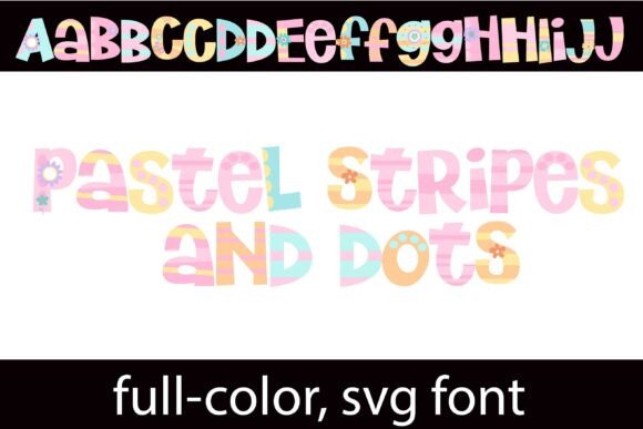 Pastel Stripes and Dots for Web Design