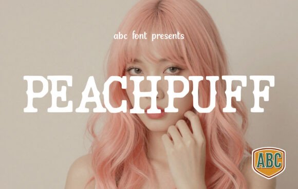 Peachpuff: A Slab Serif Font That Makes Your Brand Feel Warm & Well-Designed