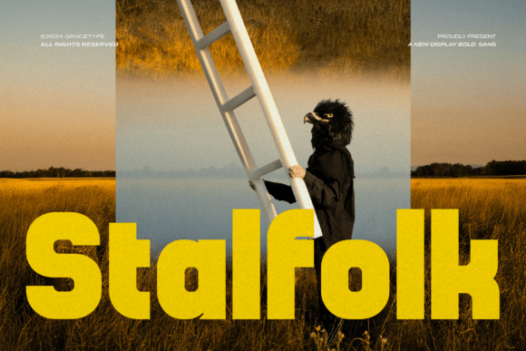 Stalfolk: The Display Sans Serif That Cuts Through the Feed
