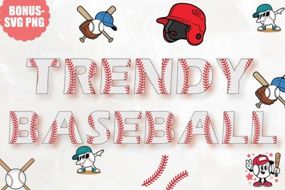 Trendy Baseball Font: Bold Varsity Typography for Digital Brands