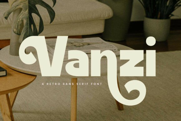 Vanzi: A Retro Sans Serif Font That Delivers Personality at First Glance